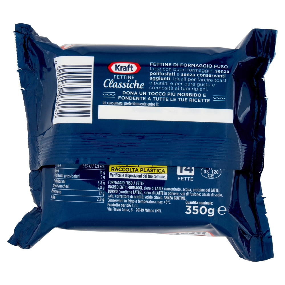 Kraft Fettine Classiche 14 Fette 350 g